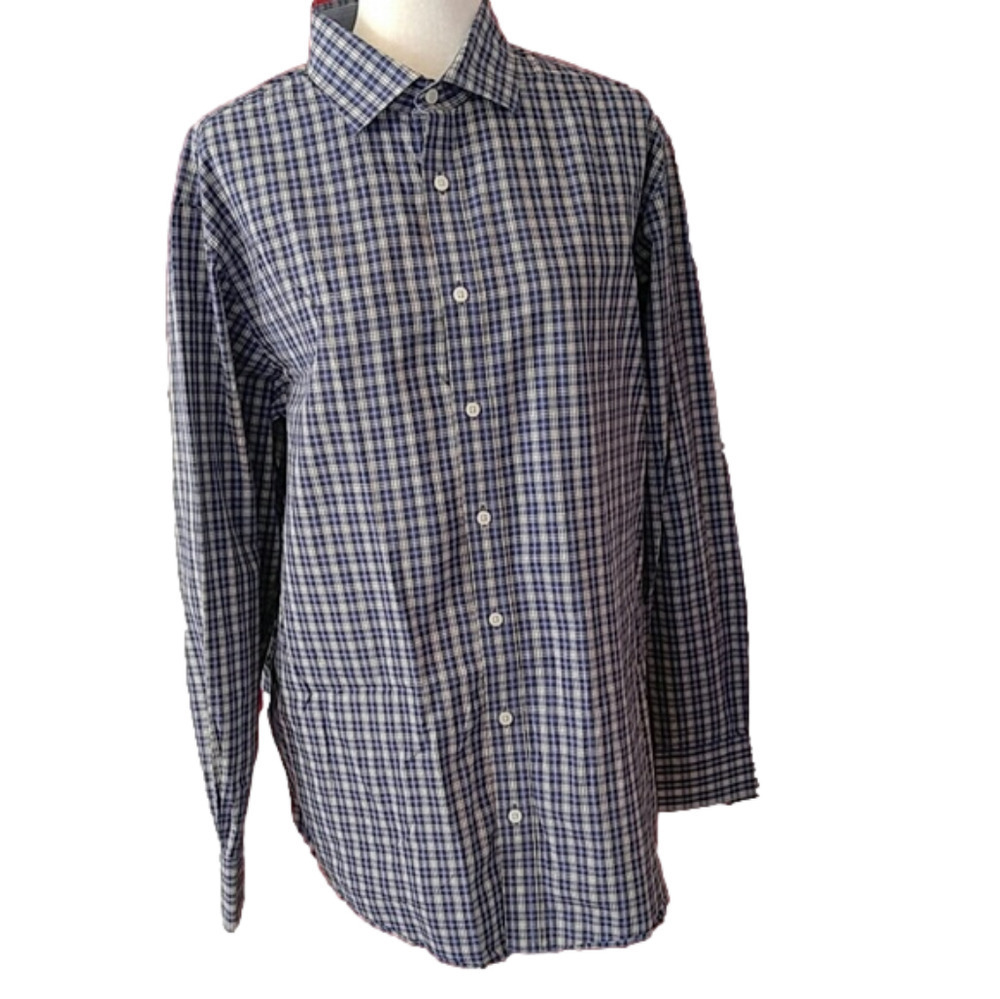 Charles Tyrwhitt Plaid Classic Fit Shirt L